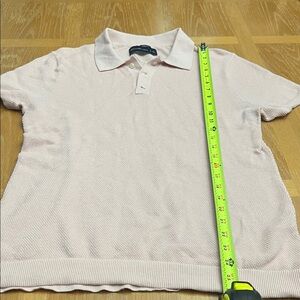 Abercrombie & Fitch Pale Pink Featherweight Knit Top